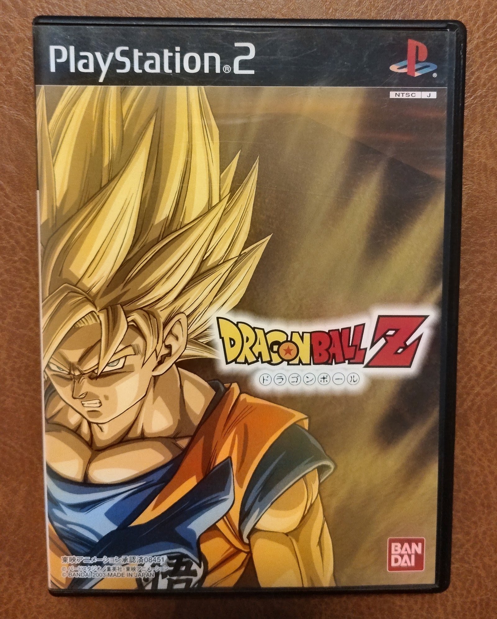 Dragon Ball Z PS2 Mídia Física Japonesa NTSC-J Completo