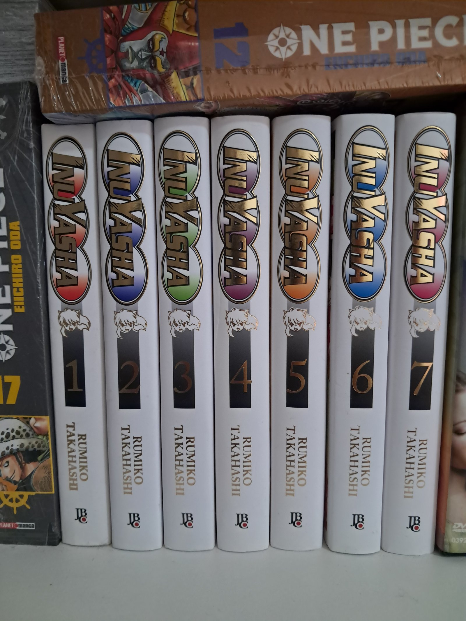 Mangá InuYasha Wideban - 1 ao 7