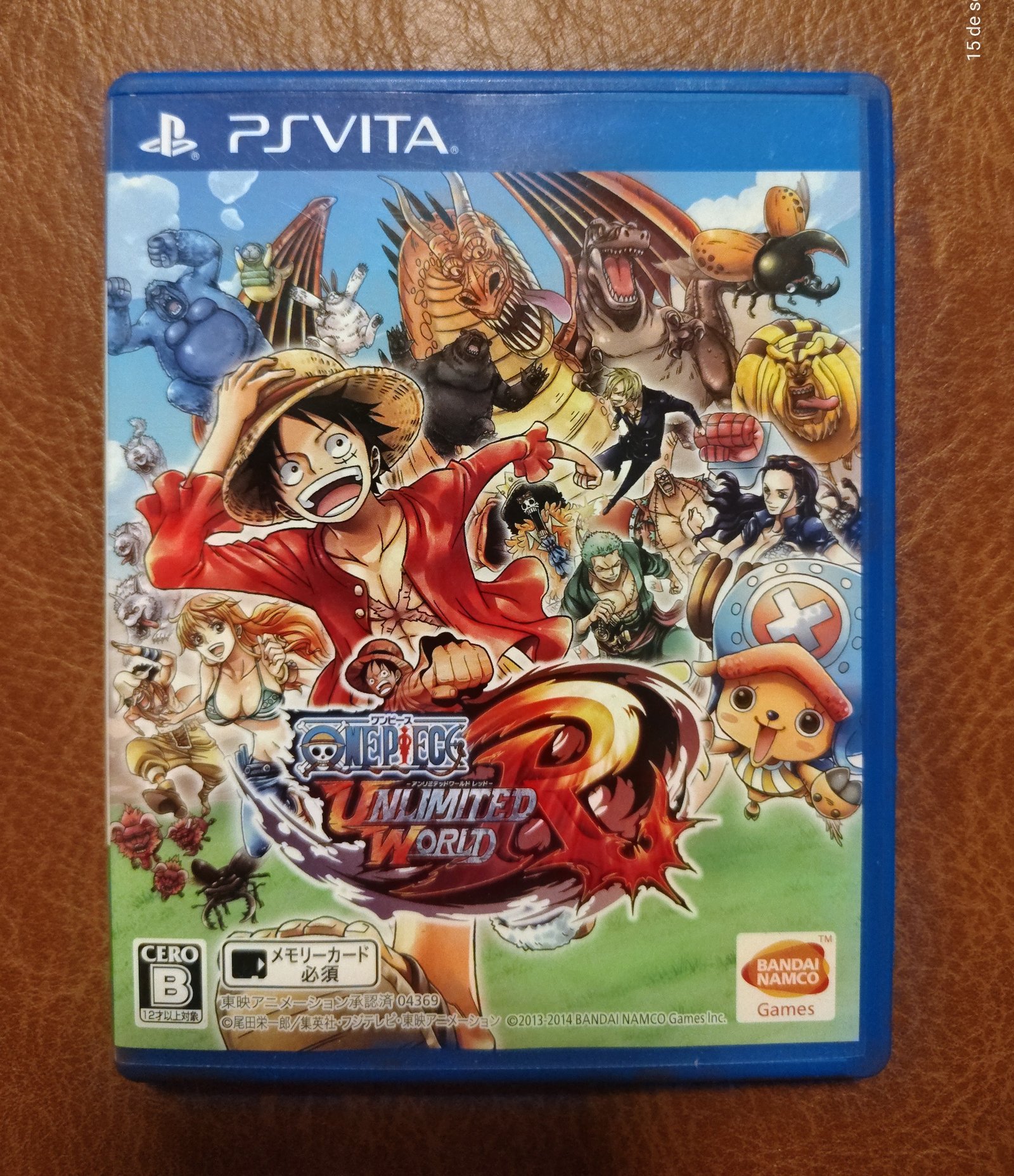 Jogo One Piece Unlimited World Red PS Vita Japones CIB