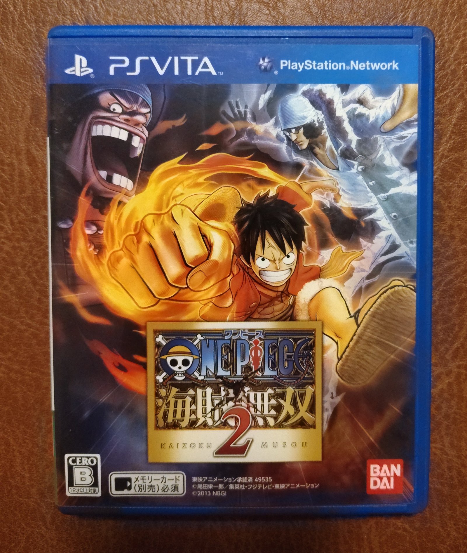 Jogo One Piece Kaizoku Musou 2 PS Vita Japones CIB