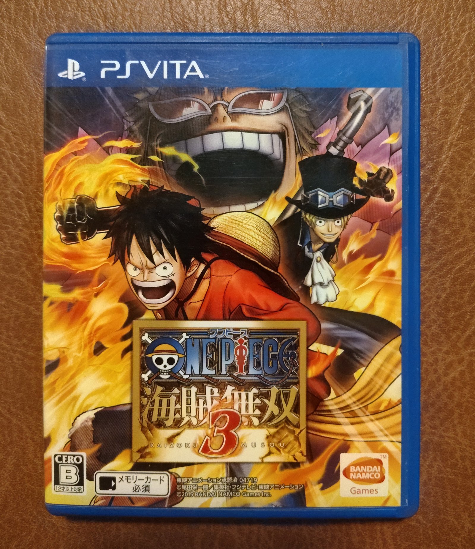 Jogo One Piece Kaizoku Musou 3 PS Vita Japones CIB
