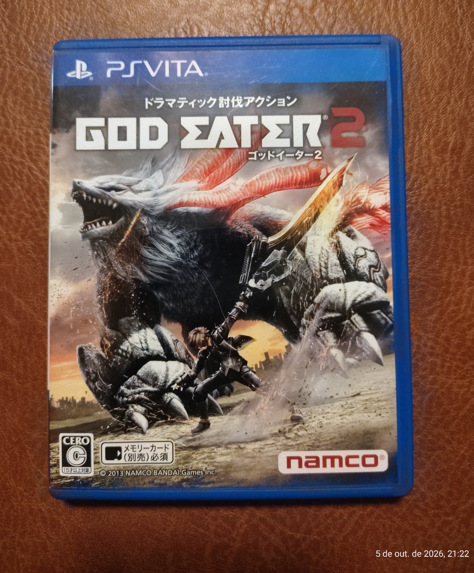 Jogo God Eater 2 PS Vita Mídia Física Japonesa CIB