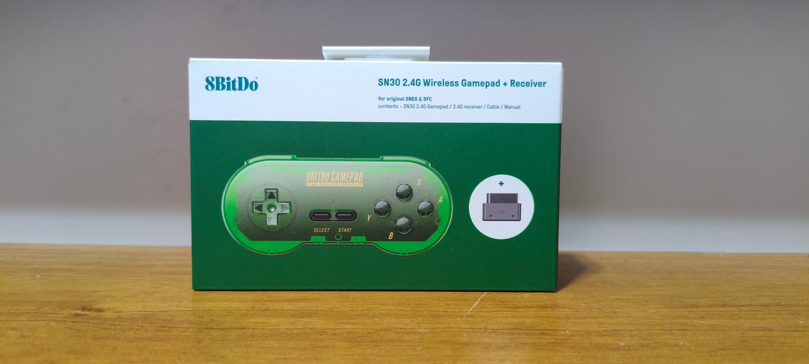 8BitDo SN30 2.4G Wireless Gamepad + Receiver