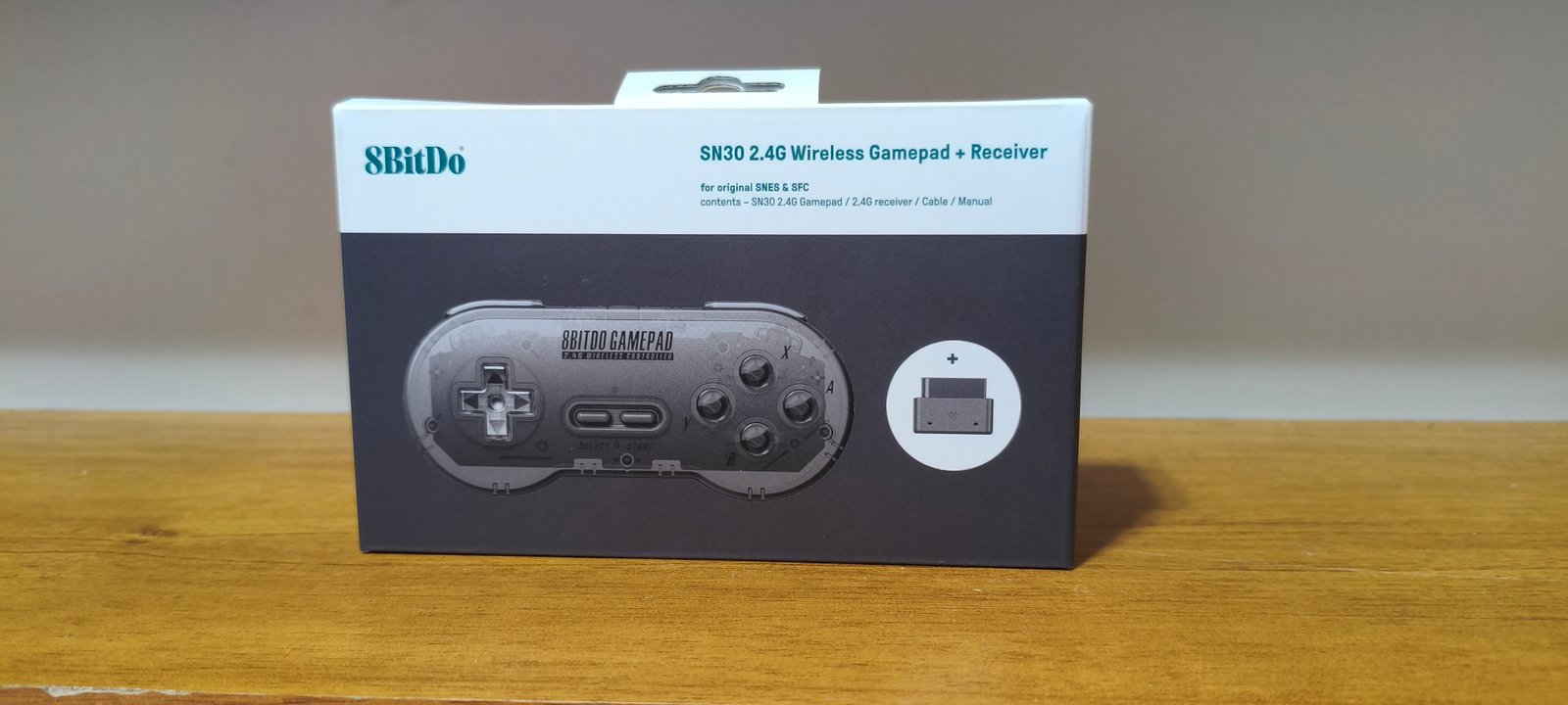8BitDo SN30 2.4G Wireless Gamepad + Receiver