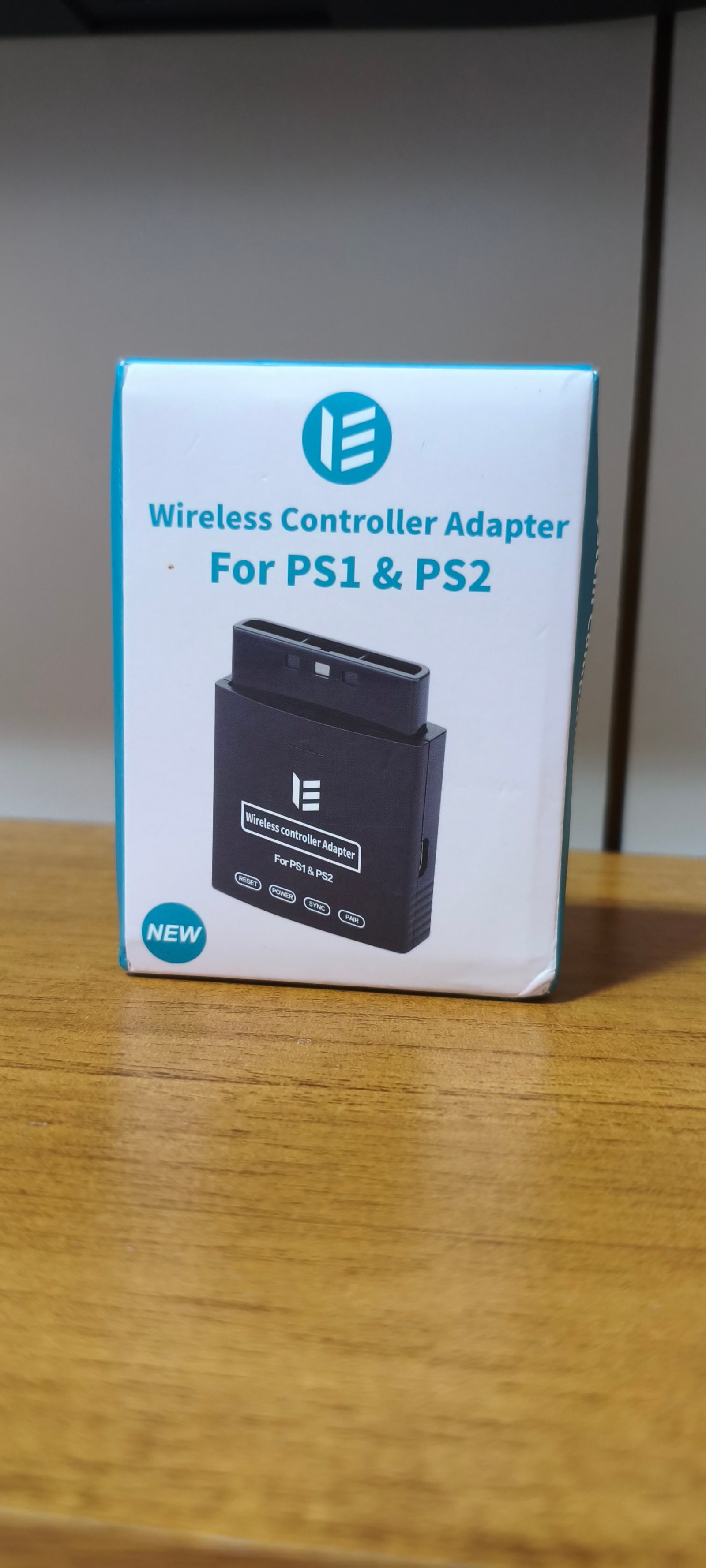 Adaptador para controle sem fio PS1/PS2