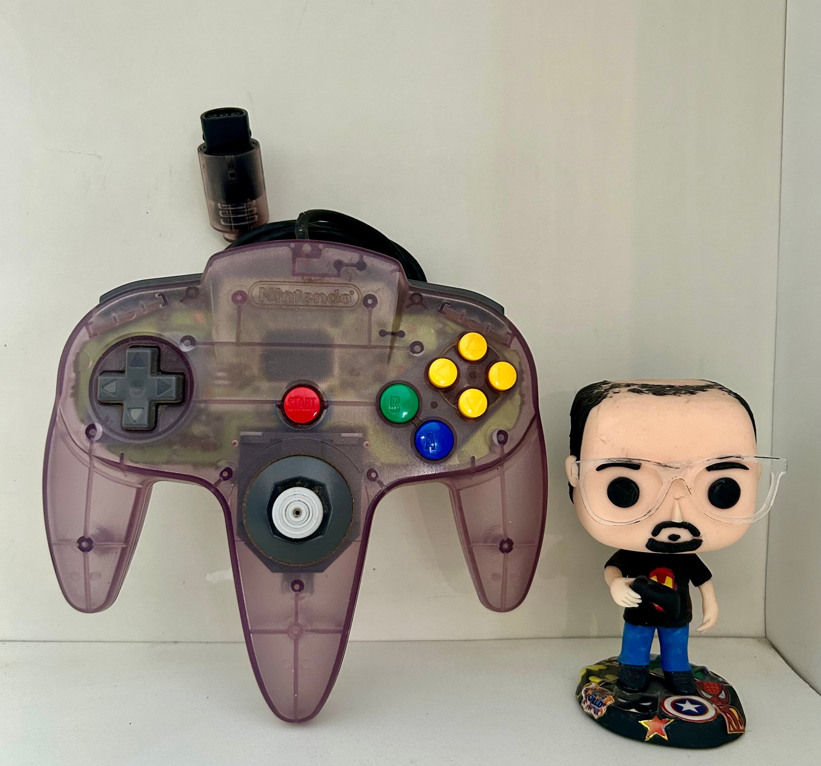 Controle N64 Original Atomic Purple