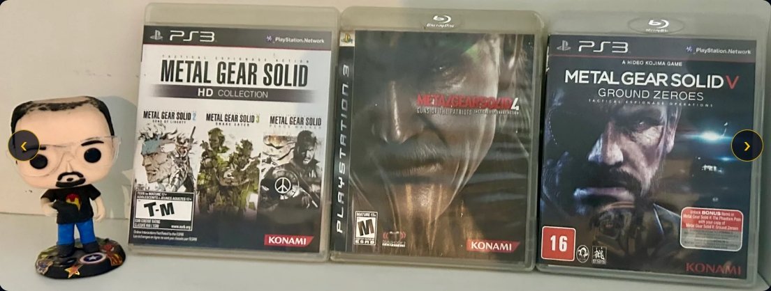 Coleção Metal Gear Solid PS3