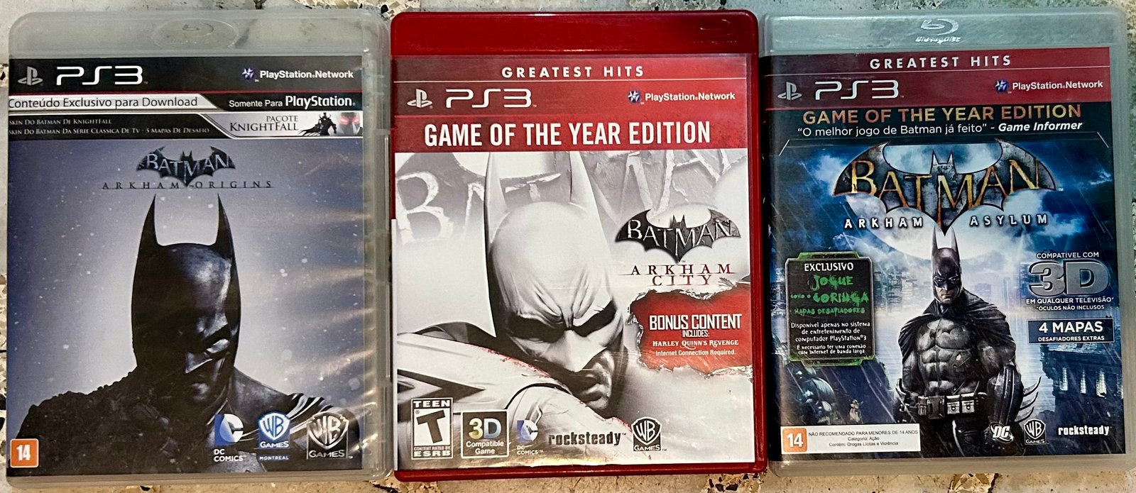 Trilogia Batman PS3