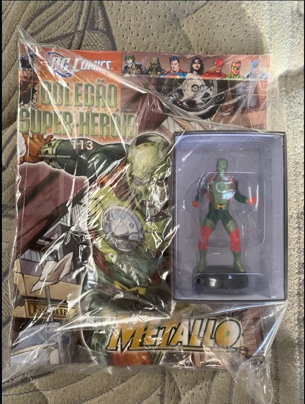 Coleção Super Heróis 113 - Metallo