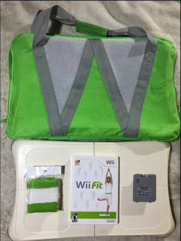 Wii Fit Balance + Bolsa de Transporte + Braçadeiras