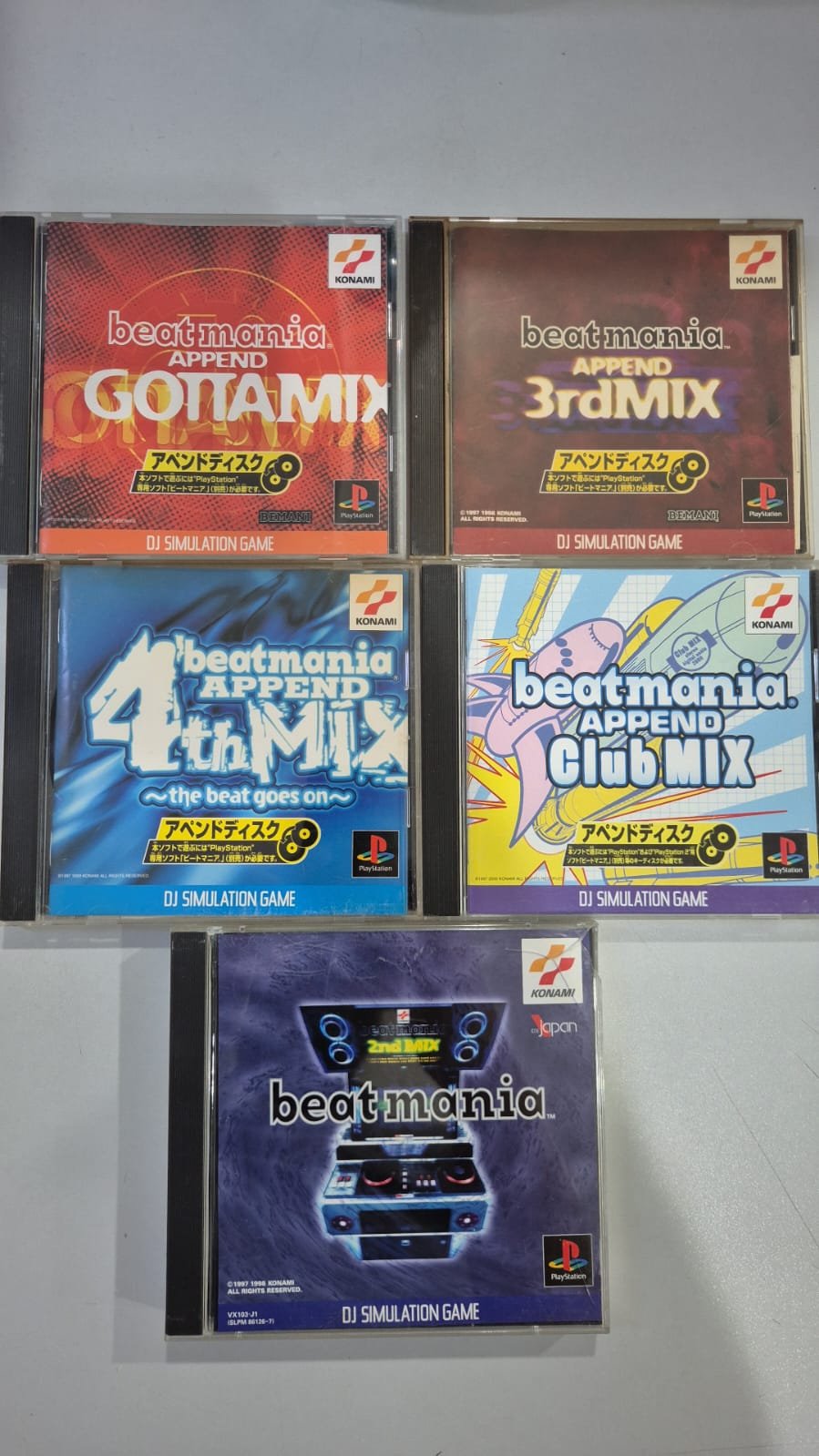 5 jogos Beatmania para PS1