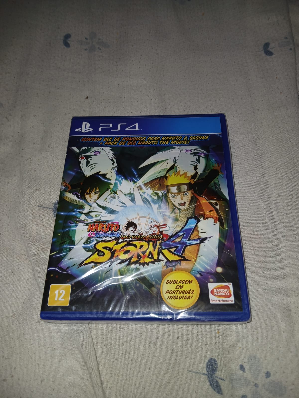 Naruto Shipoundden Ulimate Ninja Storm 4 - The Last Storm Versão de Lançamento  - Dublado - PS4 - Novo & Lacrado - Inclui Dlcs Do Naruto e Sasuke