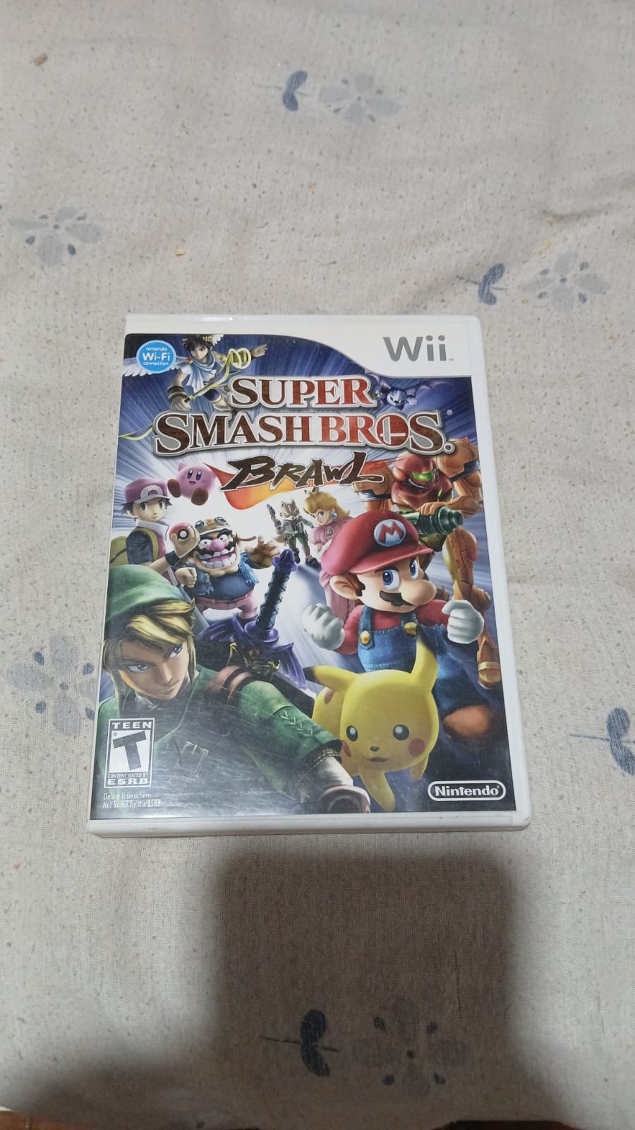 Super Smash Bros Brawl - Completo com Manual - Nintendo Wii