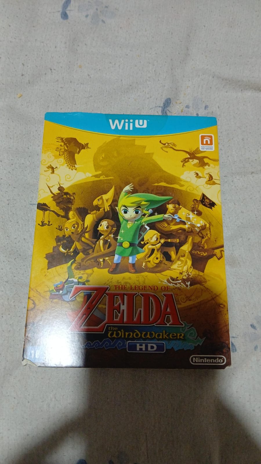 The Legend of Zelda - The Wind Waker HD - Versão Nacional com Luva  - Wii U - Perfeito Estado