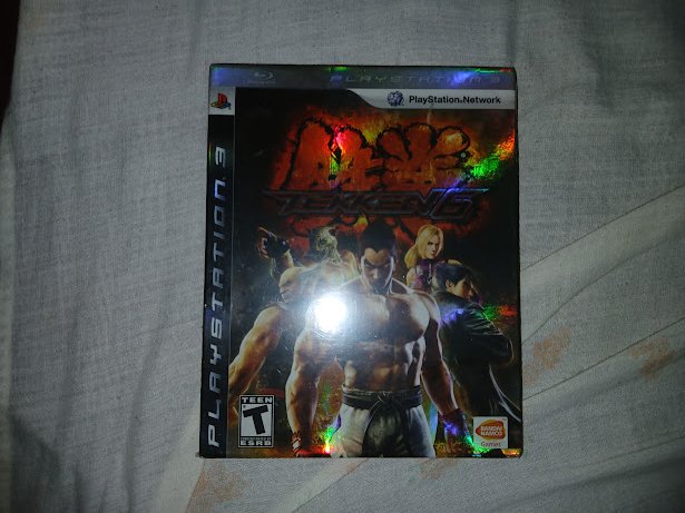 Tekken 6 - Ed Especial com Capa Metalizada e Luva - PlayStation 3 - Novo & Lacrado