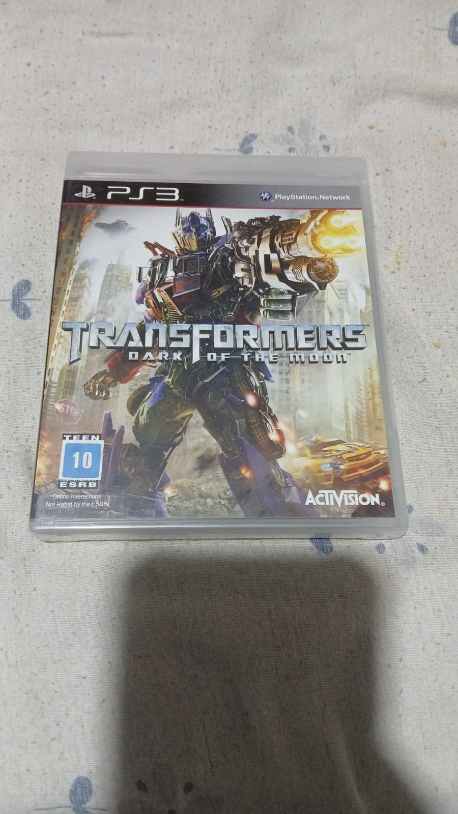 Transformers: Dark of the Moon (PS3) - Novo & Lacrado