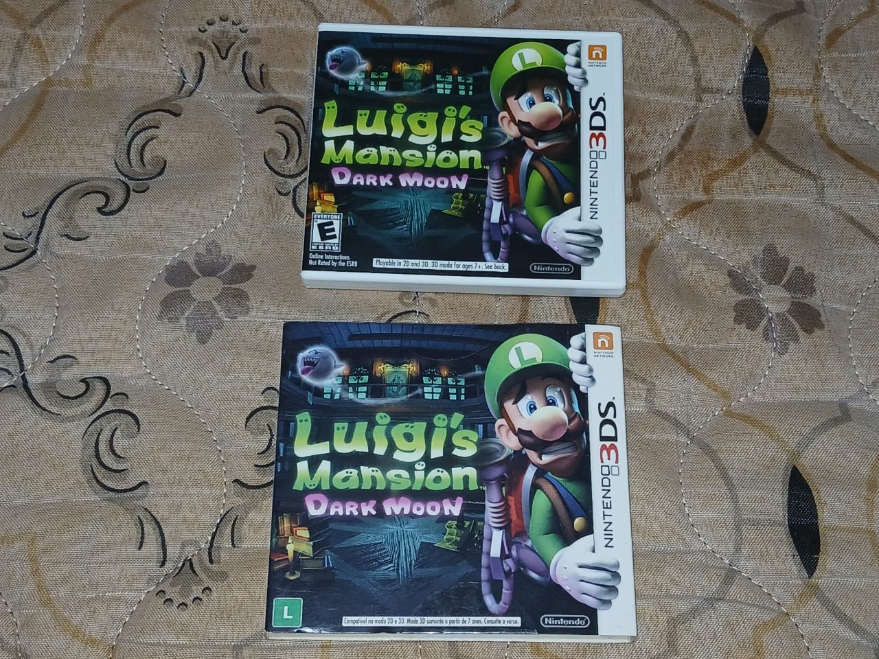 Luigi's Mansion: Dark Moon -Ed Nacional com Luva - Incluso item de Pré- Venda da Época do Lançamento