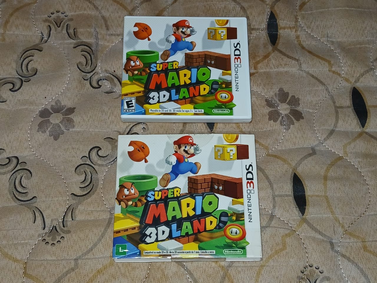 Super Mario 3D Land - Ed Nacional com Luva - Nintendo 3DS