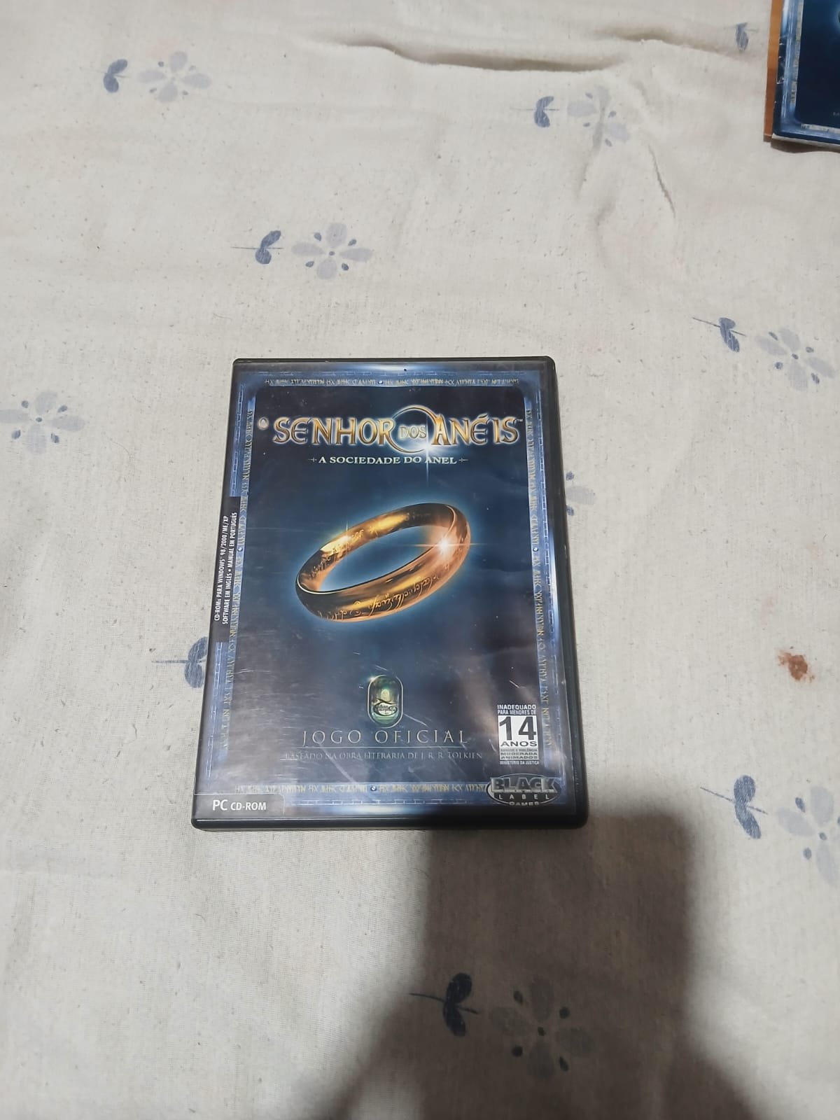 Senhor dos Anéis: A Sociedade do Anel - PC GAME - Complero com manual