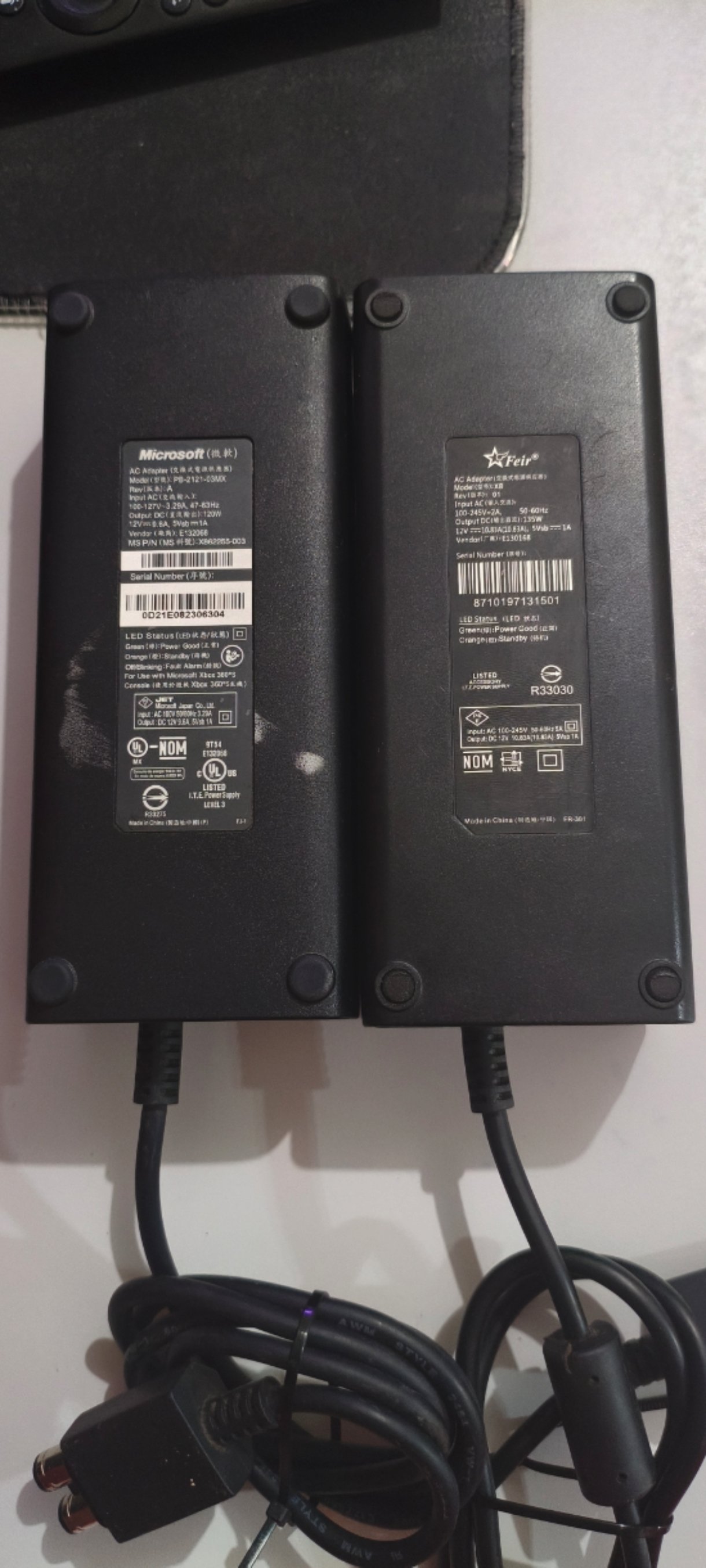 Fonte de Alimentação Xbox 360 Slim (Lote)