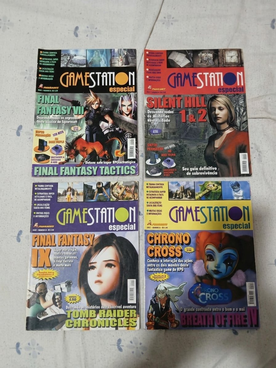 Gamestation Especial - Final Fantasy VII, Final Fantasy Tactics, Silent Hill 1 & 2, Final Fantasy IX, Tomb Raider Chronicles, Chrono Cross, Breath of Fire IV