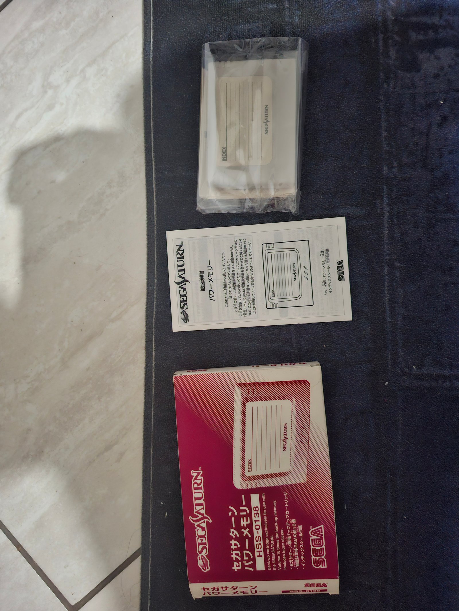 Cartucho Save Sega Saturn