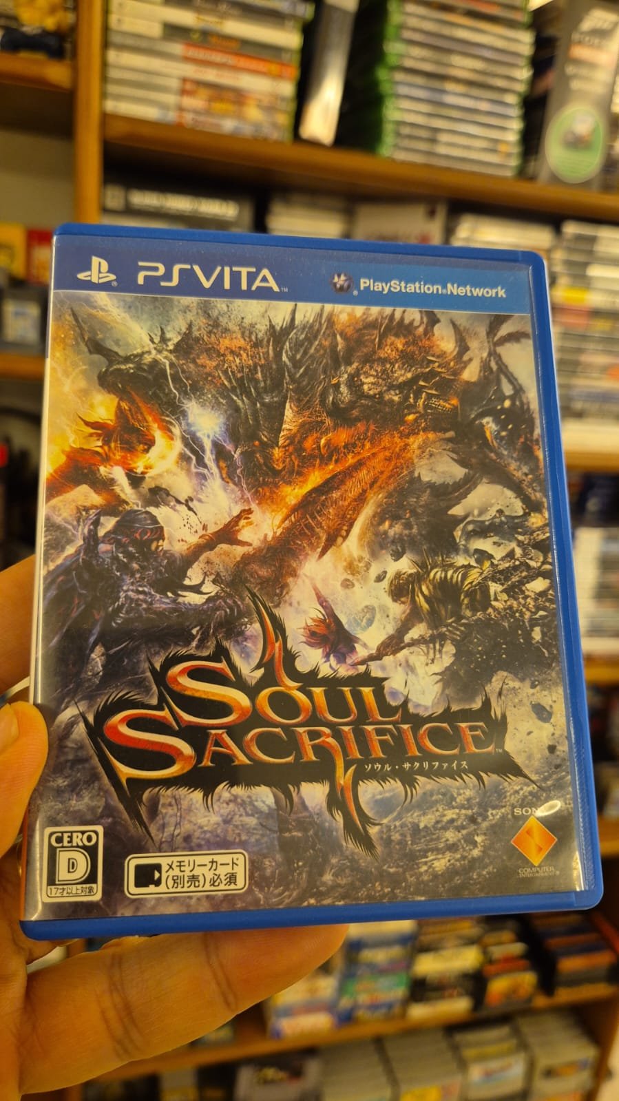 Soul Sacrifice original para PS Vita